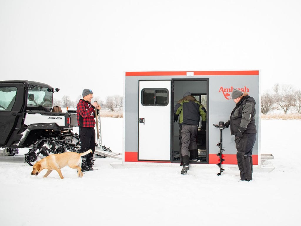 Cutting through options of making holes for ice-fishing • Nebraskaland  Magazine