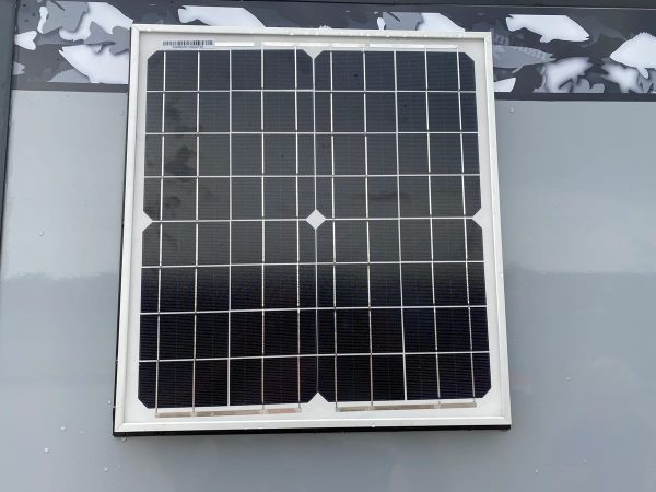 solar panel for Ambush Ice House