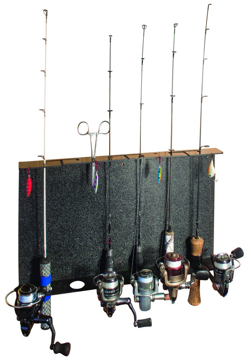 Ice Fishing Rod Rack by Catchcover