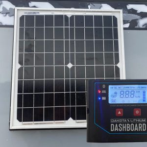20 Watt Solar Panel with Controller v2