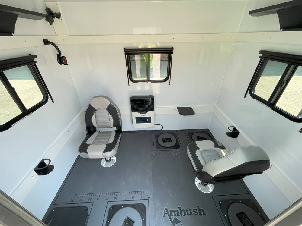 Interior of Stryker XL 6H-P in white