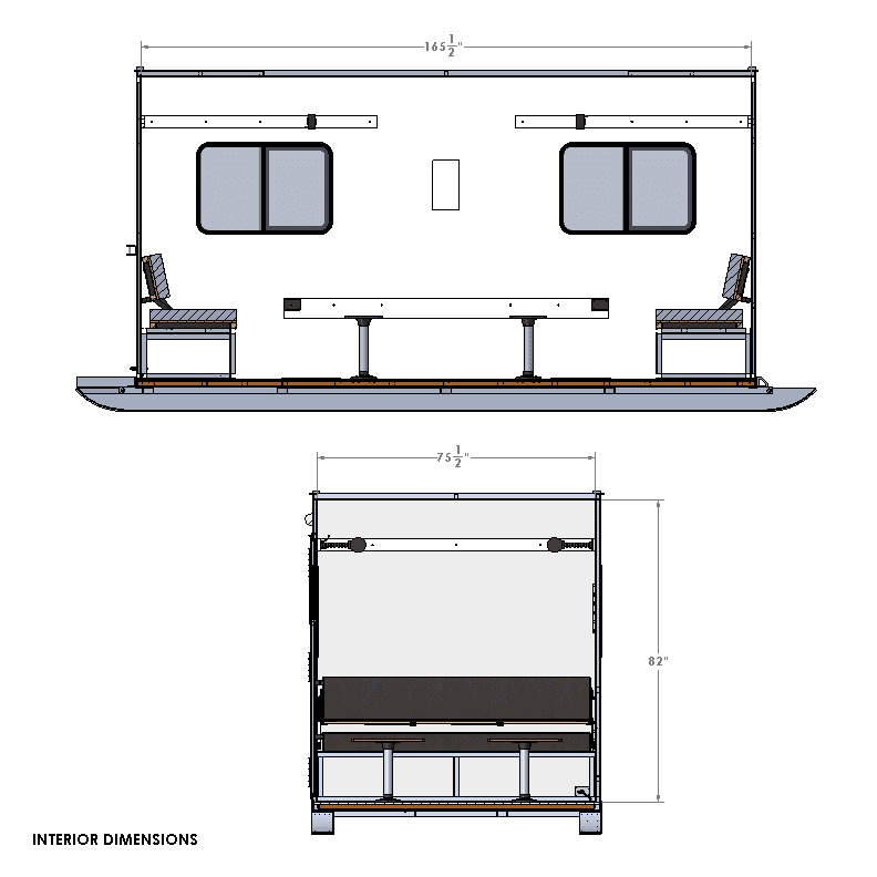 Shanty Dimensions sheet interior