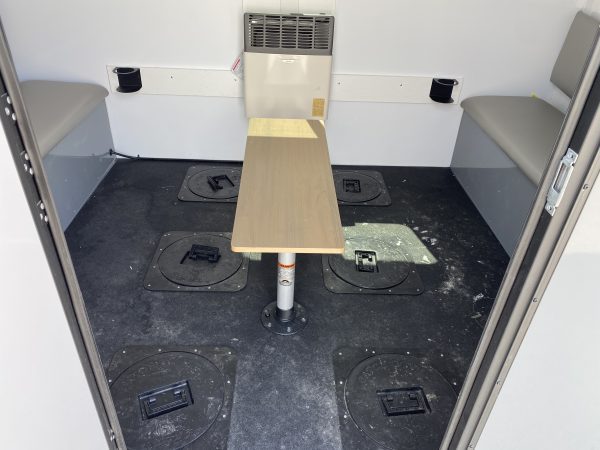 Ambush Slayer Ice Fishing House Inside