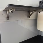 PVC folding shelf
