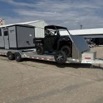 Skid House on Trailer