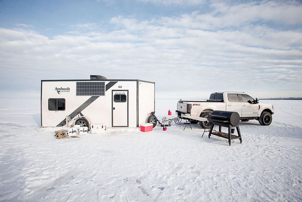 White Venture on Ice