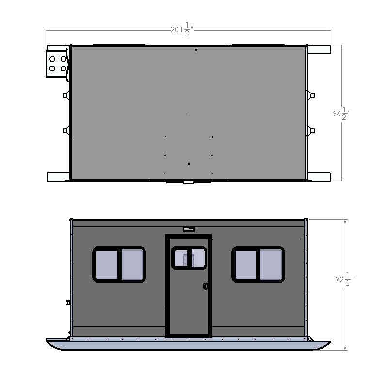 Slammer Exterior Dimensions