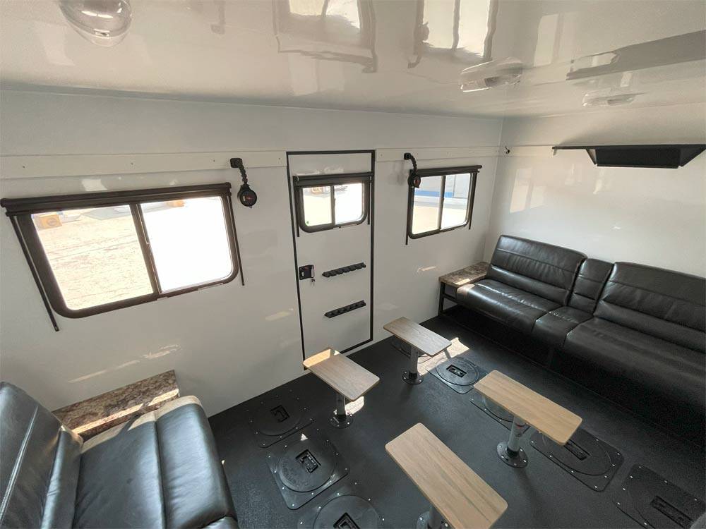 Interior of Slammer Weekender