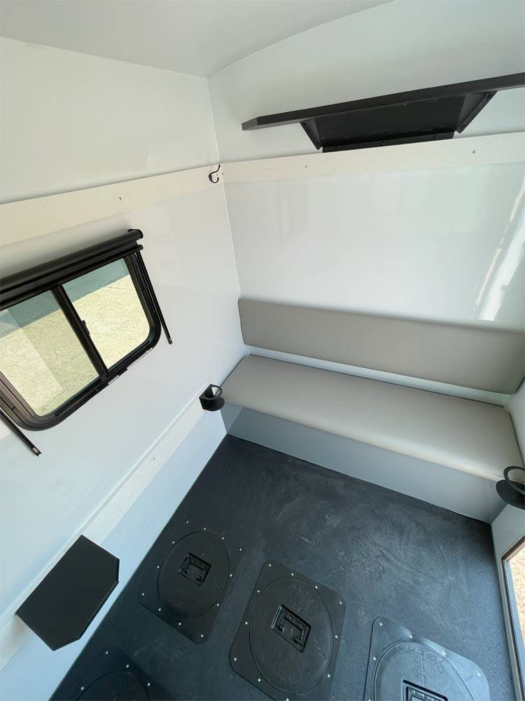 Interior of Stryker 4H in white
