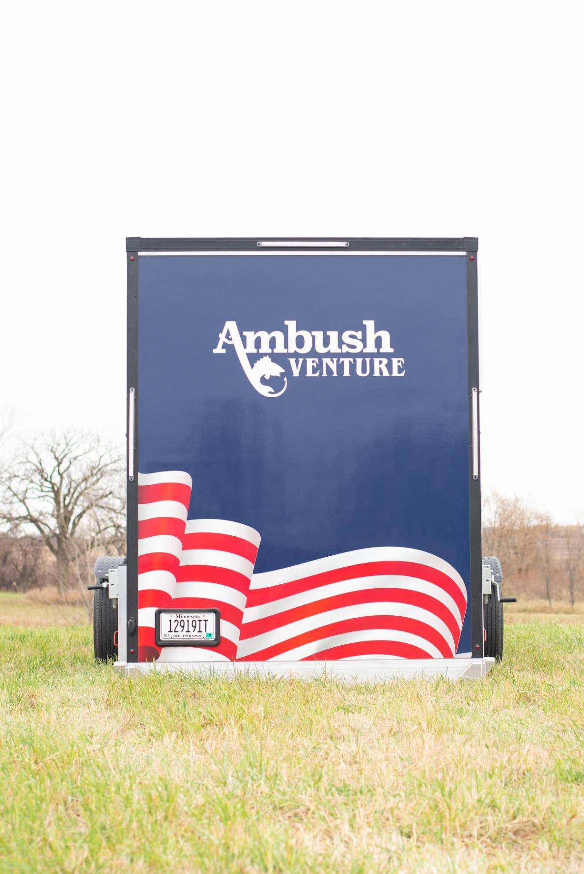 Venture american flag exterior