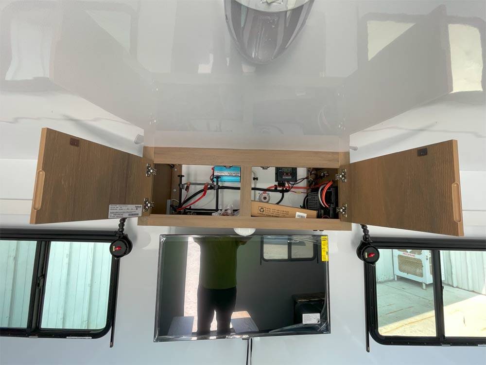 Interior of Slammer Weekender